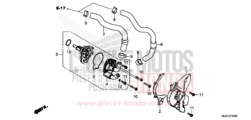 POMPE A EAU CB650FAG de 2016